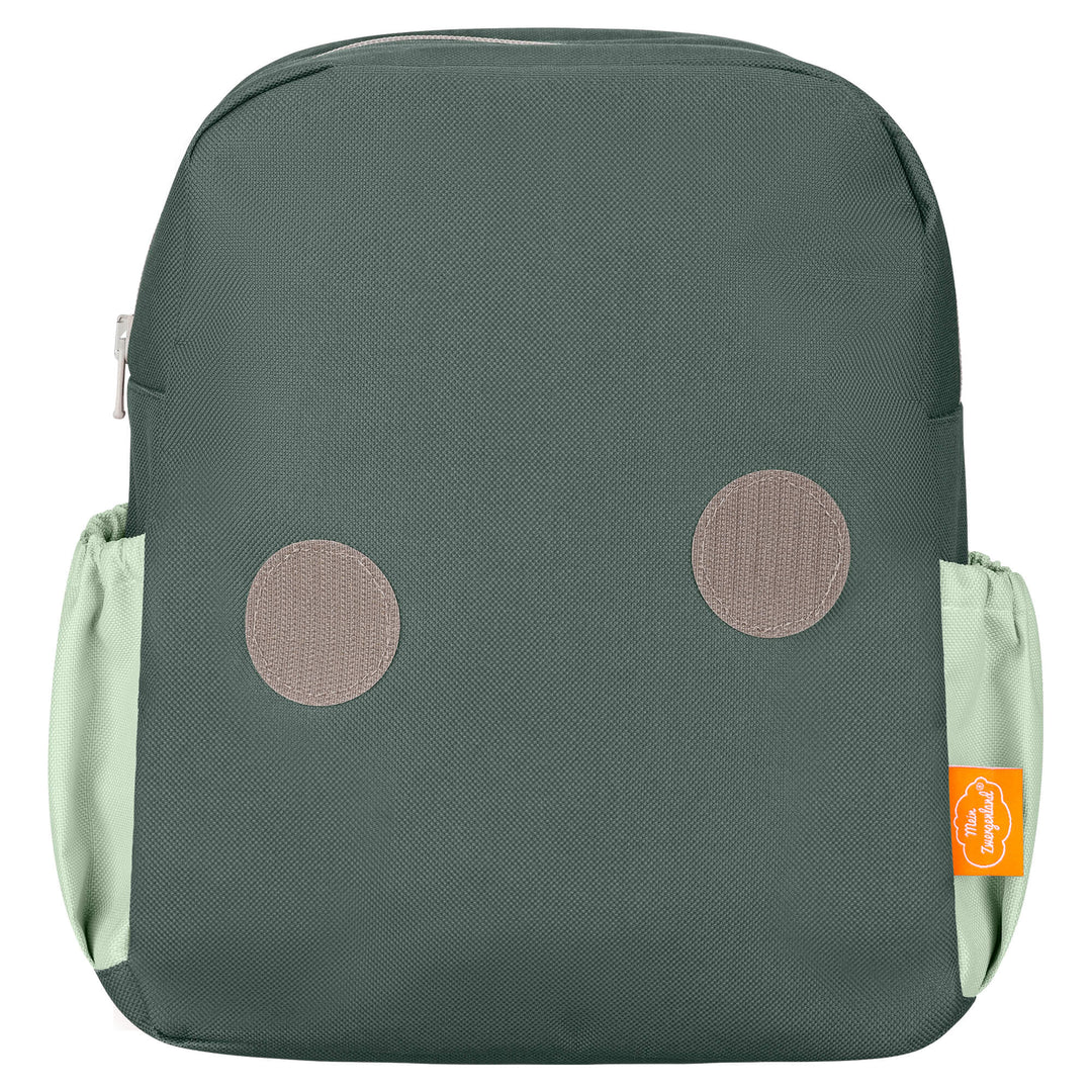 Kindergartenrucksack in mint 
Unter der Lasche