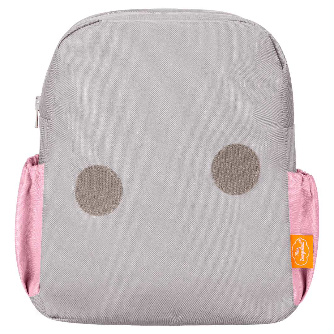 Happy Knirps Rucksack in rosa unter der Lasche